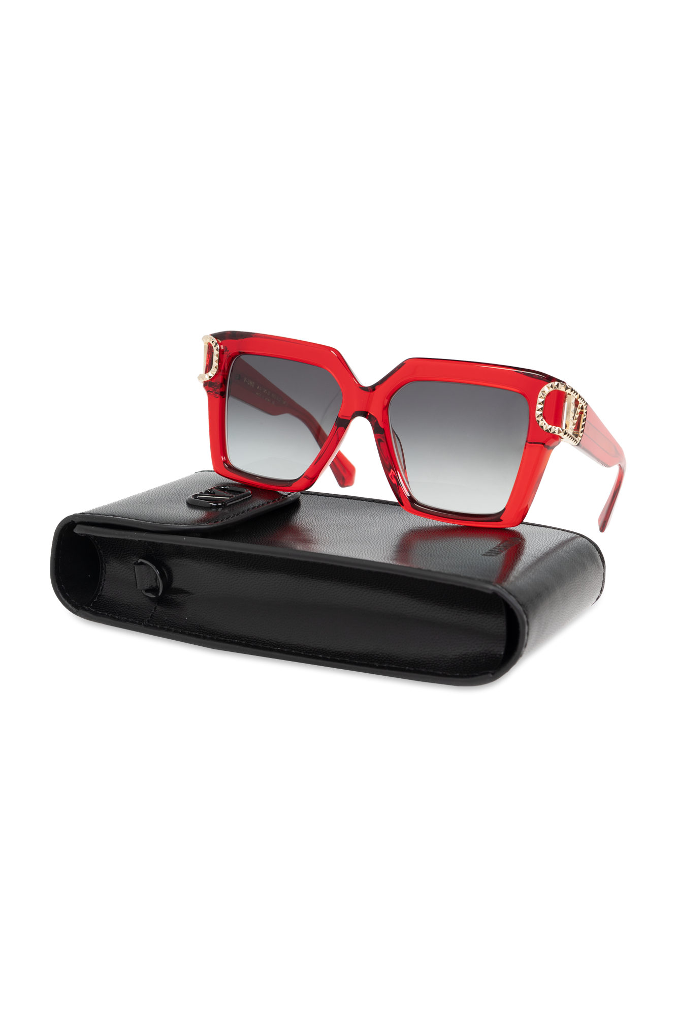 サングラス VALENTINO GARAVANI Woman Sunglasses Red 0VLS-107D-55 107D valentino-v-uno-vls-107d-hd-